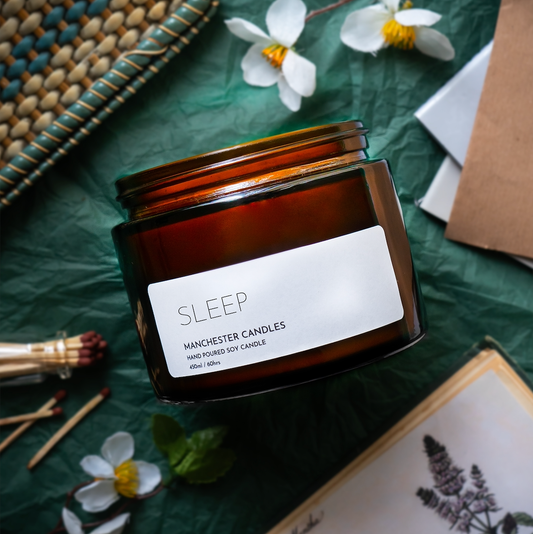 Sleep Candle With Lavender & Chamomile - Manchester Candles