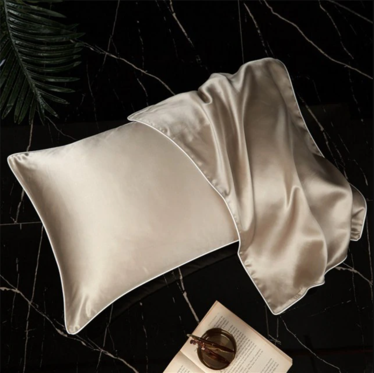 Champagne Mulberry Silk Pillowcase