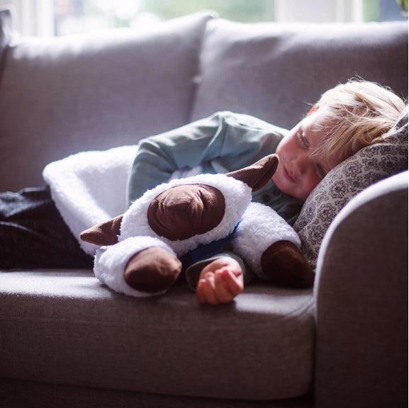 Sleepy Sheepy Children's Weighted Blanket - White - Snooze Foundry