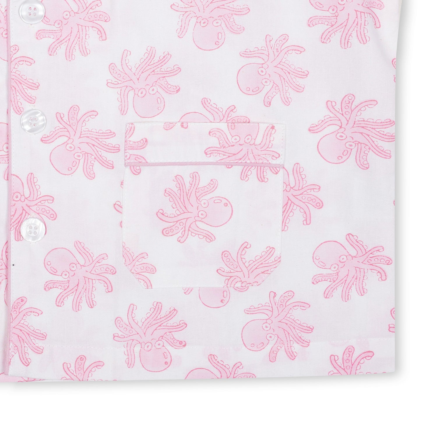 Pink Octopus Children's Pyjamas