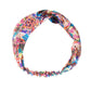 100% Mulberry Silk Hairband | Harlequin Print | Made in Italy