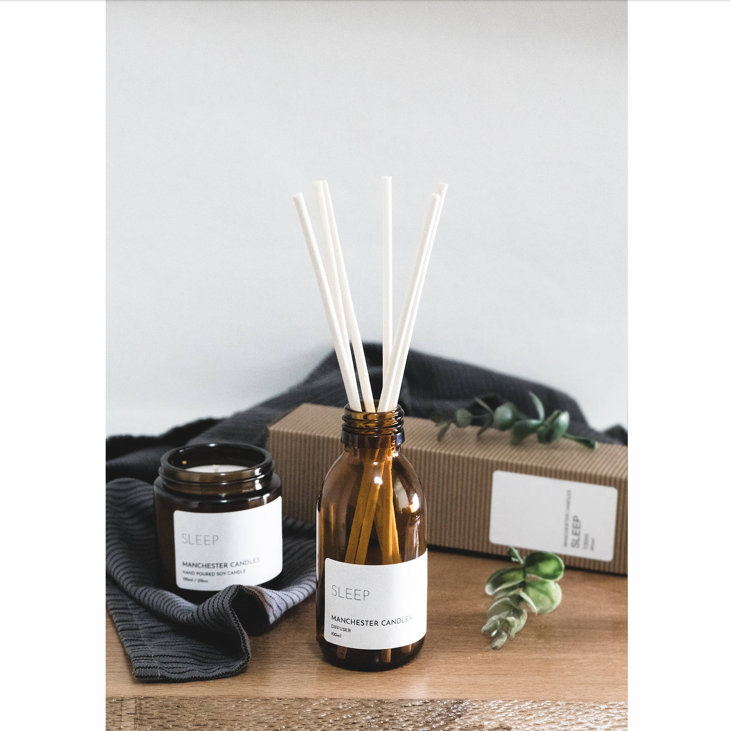 Sleep Lavender & Chamomile Reed Diffuser - Snooze Foundry