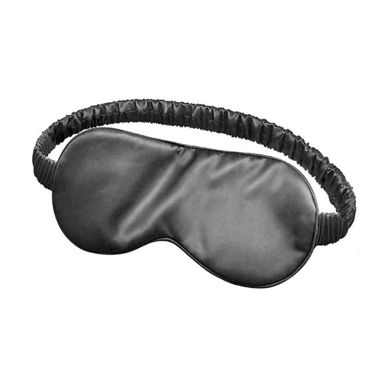 Black Mulberry Silk Sleep Mask