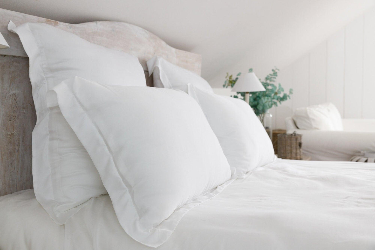 Vegan Silk Eucalyptus Sheet - Double - Ethical Bedding