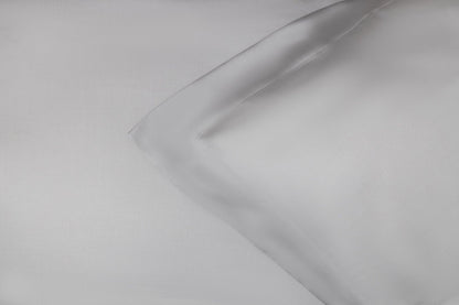 Grey vegan silk pillowcase