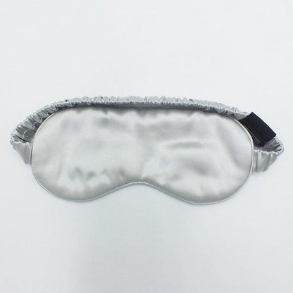 Silver Silk Sleep Eye Mask